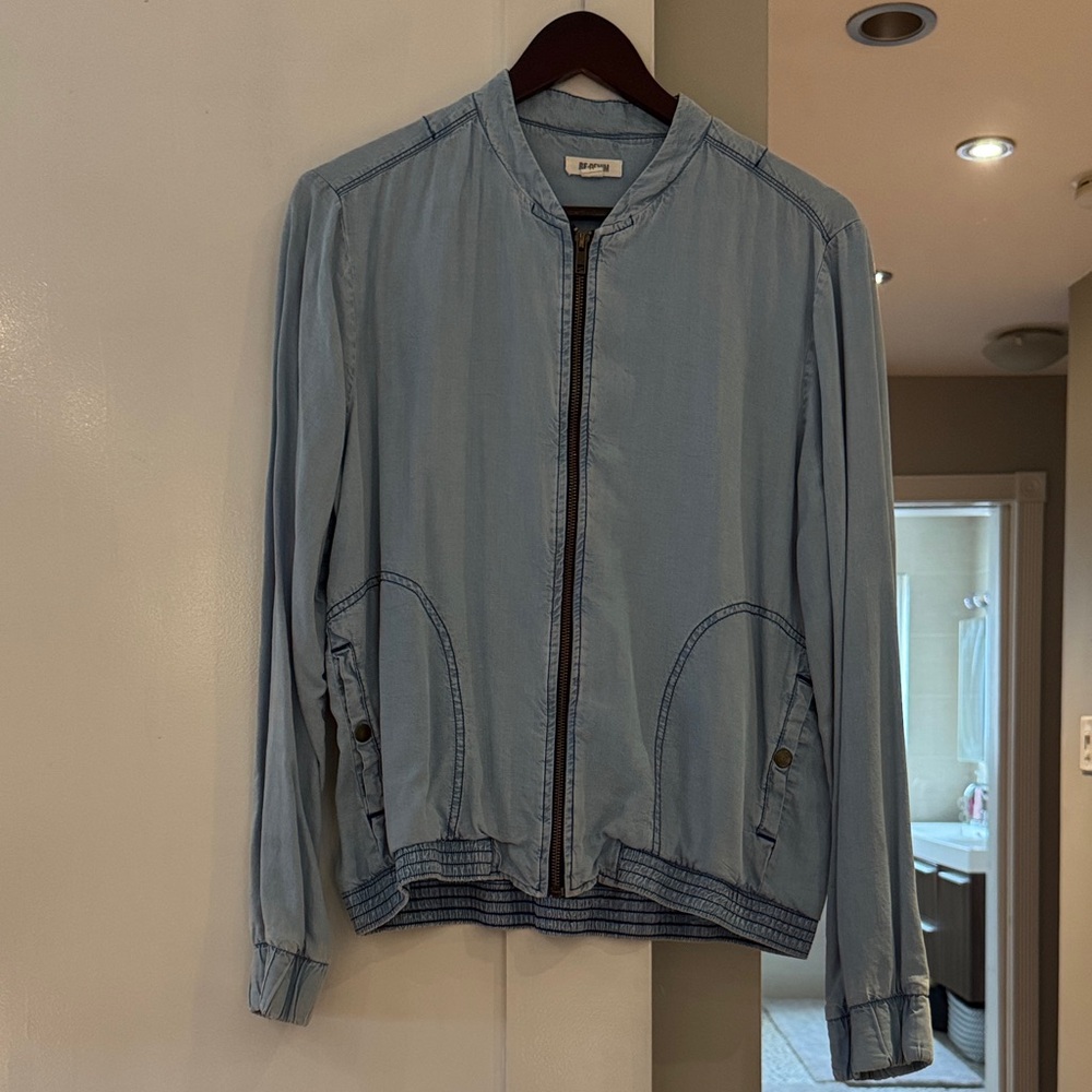Zara Sky Blue Lightweight Jacket